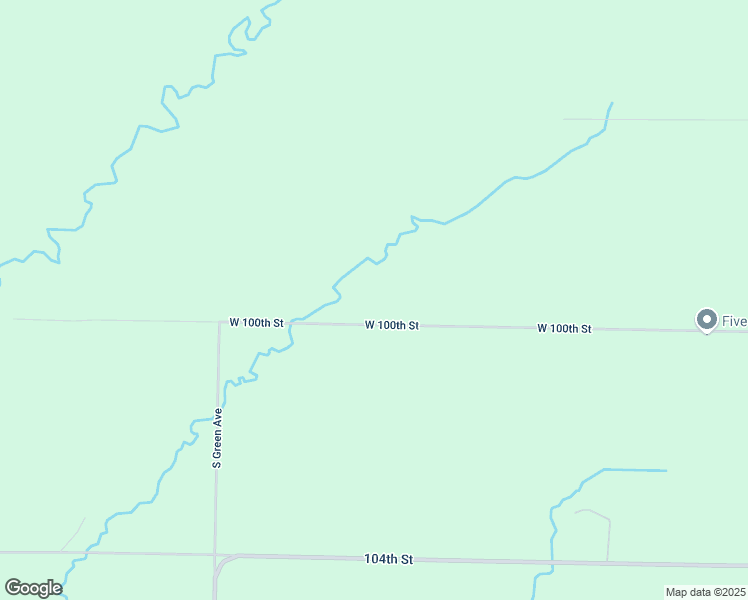 map of restaurants, bars, coffee shops, grocery stores, and more near 6889 West 100th Street in Holton