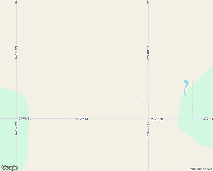 map of restaurants, bars, coffee shops, grocery stores, and more near 27687 434th Avenue in Freeman