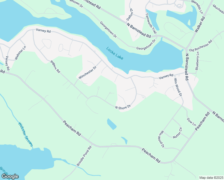 16 Wentworth Lane, Center Barnstead NH Walk Score