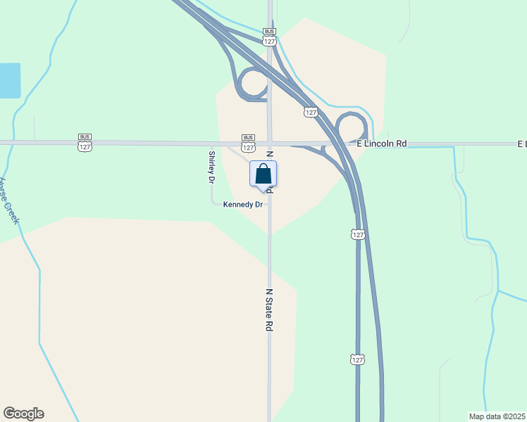 map of restaurants, bars, coffee shops, grocery stores, and more near 5509-5819 North State Road in Alma