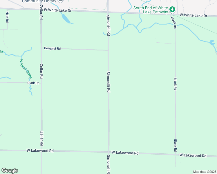 map of restaurants, bars, coffee shops, grocery stores, and more near 6573 Simonelli Road in Whitehall