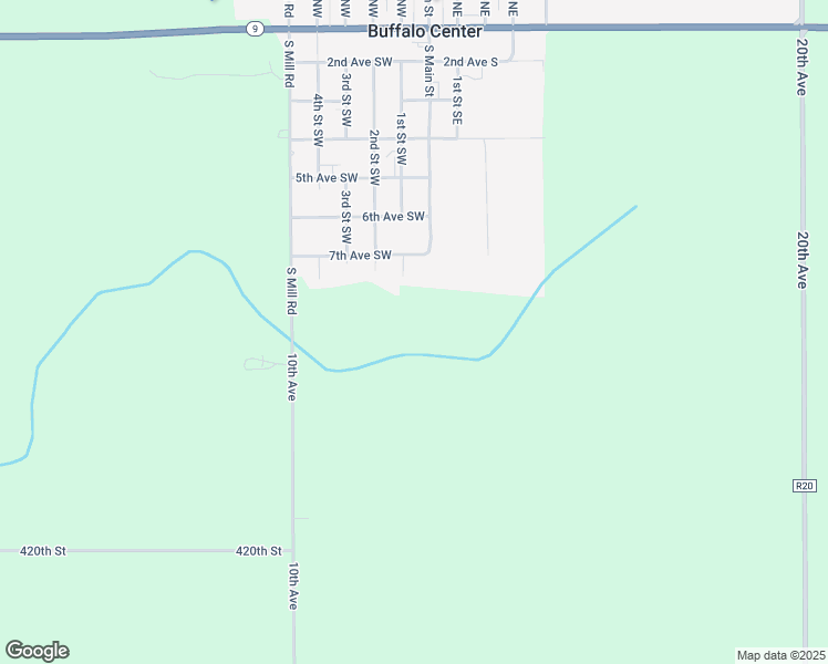 map of restaurants, bars, coffee shops, grocery stores, and more near in Buffalo Center