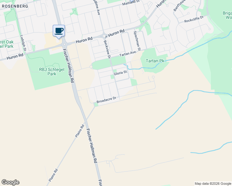 map of restaurants, bars, coffee shops, grocery stores, and more near 172 Beckview Drive in Kitchener