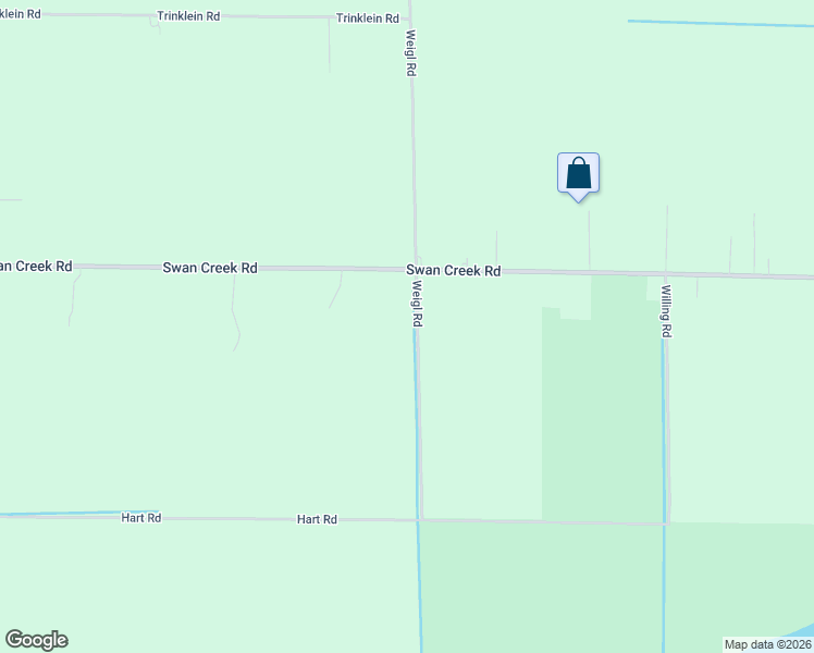 map of restaurants, bars, coffee shops, grocery stores, and more near 3110 Weigl Road in Saginaw