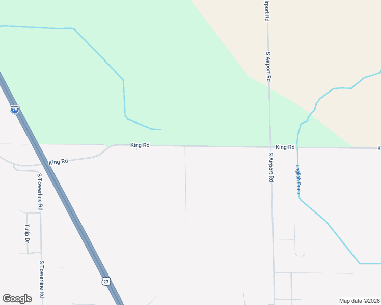 map of restaurants, bars, coffee shops, grocery stores, and more near 4654 King Road in Saginaw