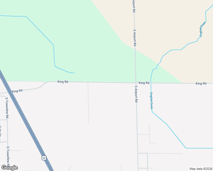 map of restaurants, bars, coffee shops, grocery stores, and more near 4730 King Road in Saginaw