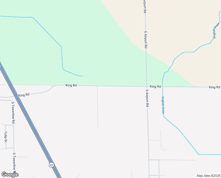 map of restaurants, bars, coffee shops, grocery stores, and more near 4730 King Road in Saginaw