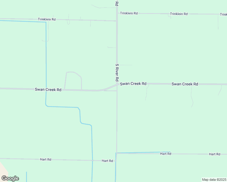 map of restaurants, bars, coffee shops, grocery stores, and more near 3060 South River Road in Saginaw