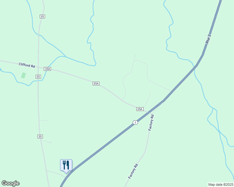 map of restaurants, bars, coffee shops, grocery stores, and more near 54 County Route 35A in Fulton