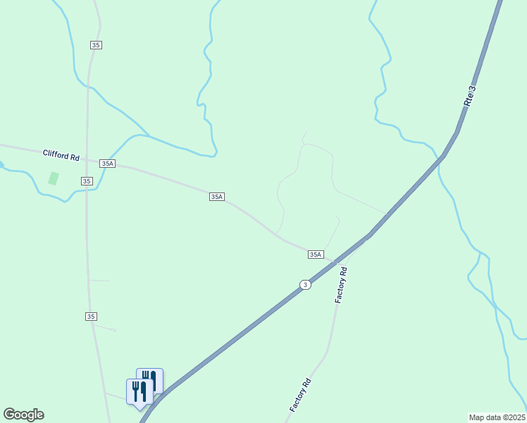 map of restaurants, bars, coffee shops, grocery stores, and more near 54 County Route 35A in Fulton