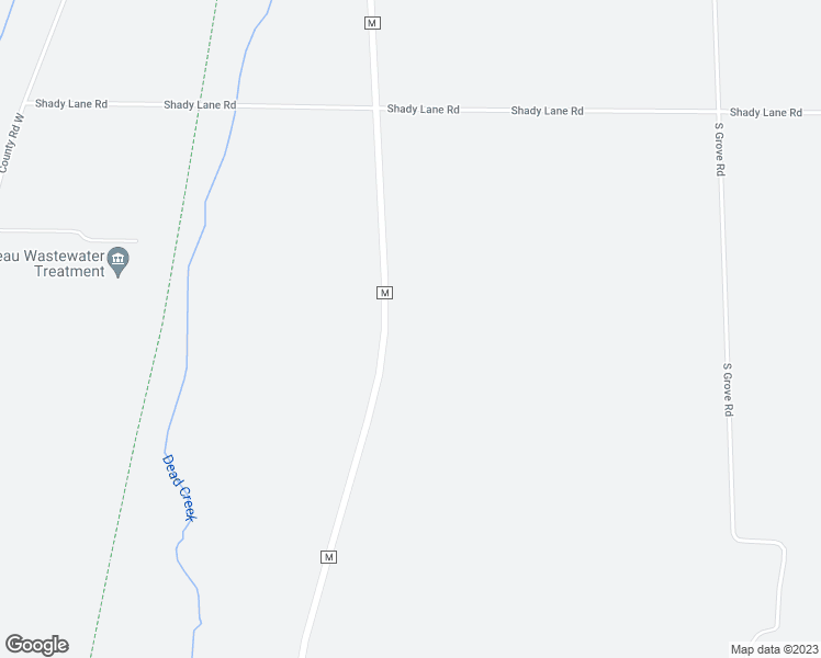 map of restaurants, bars, coffee shops, grocery stores, and more near N5110 County Road M in Juneau