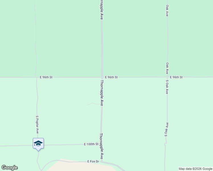 map of restaurants, bars, coffee shops, grocery stores, and more near 9640 Thornapple Avenue in Newaygo