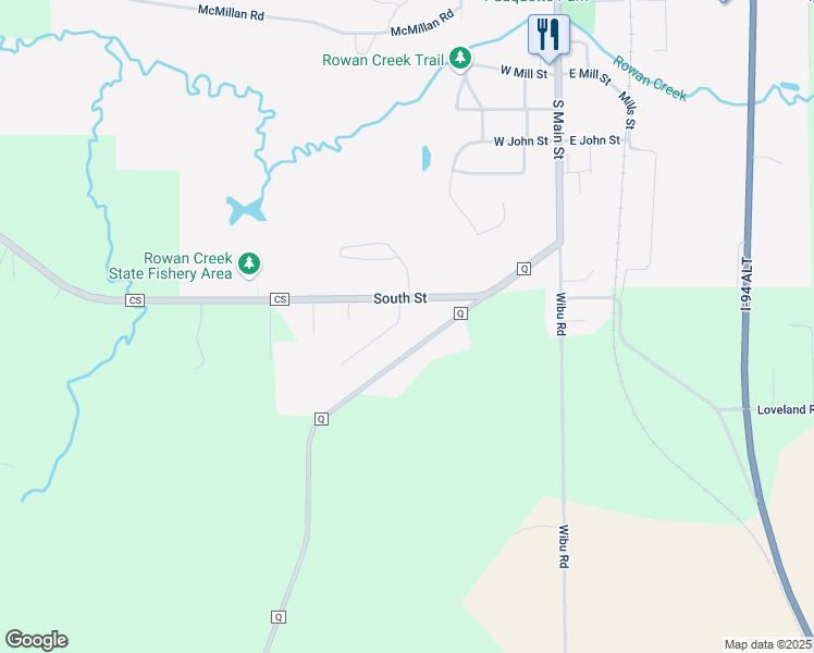 map of restaurants, bars, coffee shops, grocery stores, and more near 914 Valley Road in Poynette