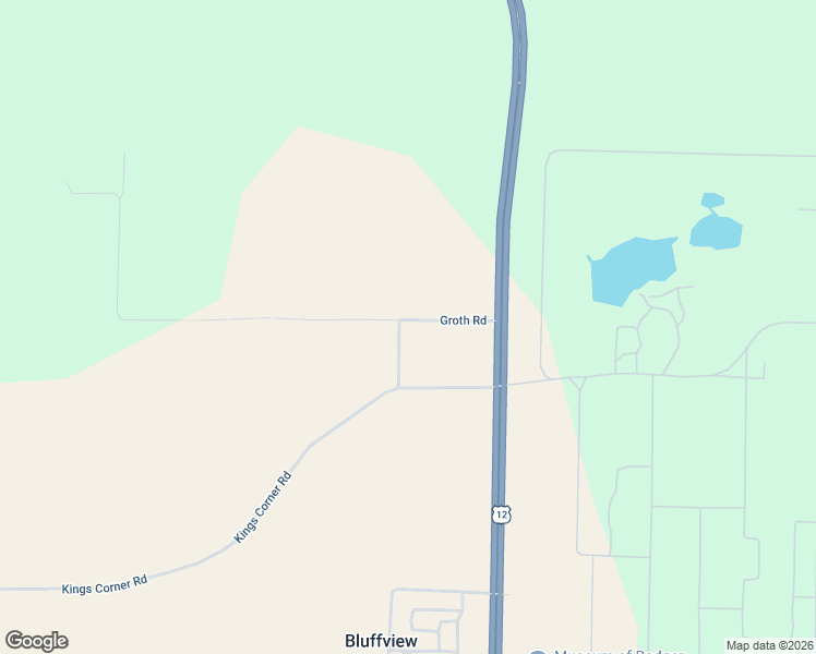 map of restaurants, bars, coffee shops, grocery stores, and more near S7321 New Haven Road in North Freedom