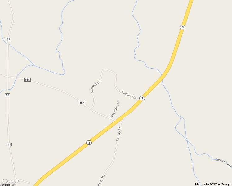 map of restaurants, bars, coffee shops, grocery stores, and more near 33 Dutchess Lane in Fulton