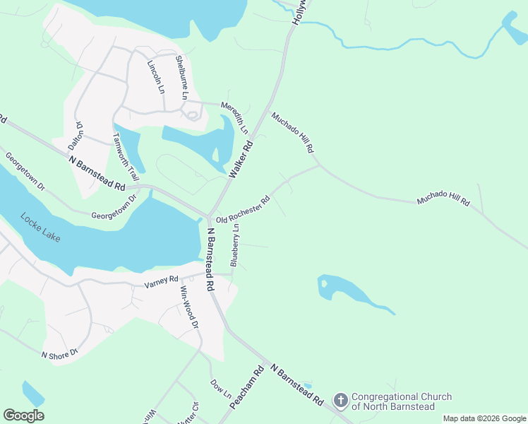 map of restaurants, bars, coffee shops, grocery stores, and more near 11 Indian Ledge Drive in Barnstead