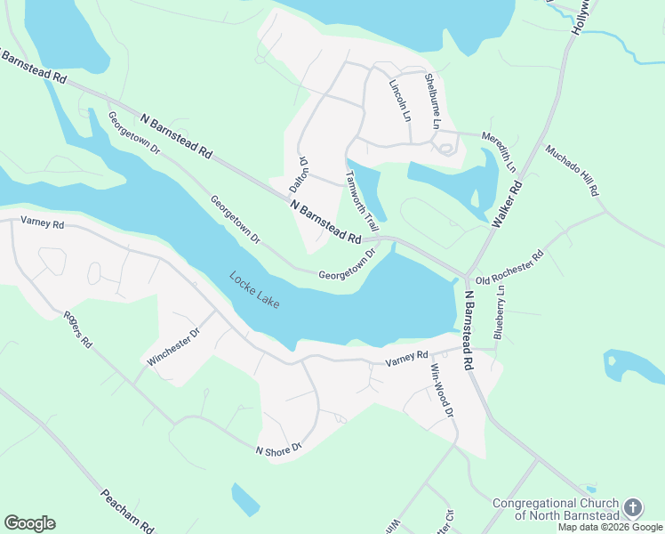 map of restaurants, bars, coffee shops, grocery stores, and more near 156 Georgetown Drive in Barnstead