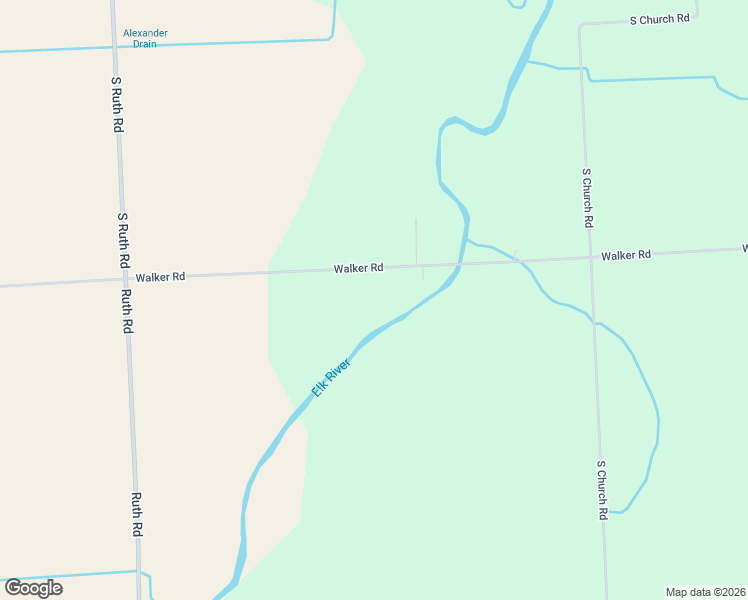 map of restaurants, bars, coffee shops, grocery stores, and more near 2664 Walker Road in Carsonville