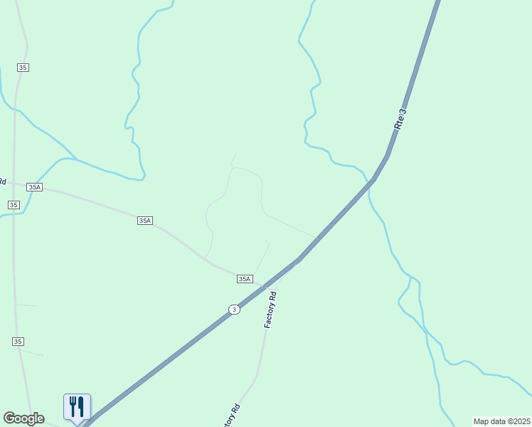 map of restaurants, bars, coffee shops, grocery stores, and more near 33 Dutchess Lane in Fulton