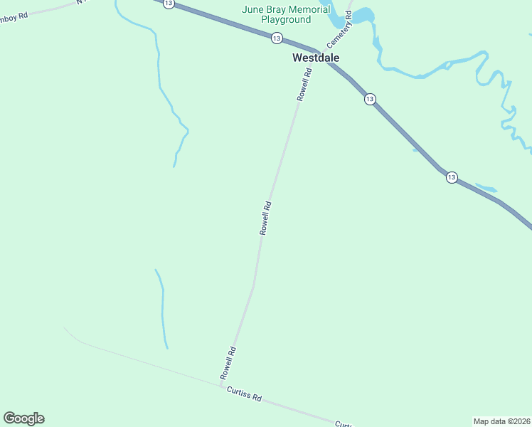 map of restaurants, bars, coffee shops, grocery stores, and more near 10592 Rowell Rd in Westdale