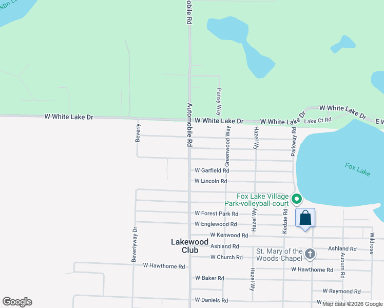 map of restaurants, bars, coffee shops, grocery stores, and more near 6900 Automobile Road in Twin Lake