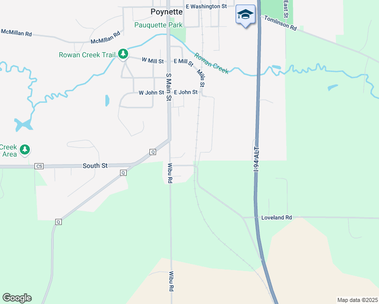 map of restaurants, bars, coffee shops, grocery stores, and more near 123 Linderwell Court in Poynette