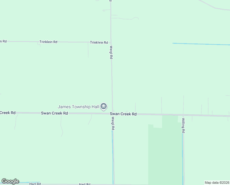 map of restaurants, bars, coffee shops, grocery stores, and more near 2870 Weigl Road in Saginaw