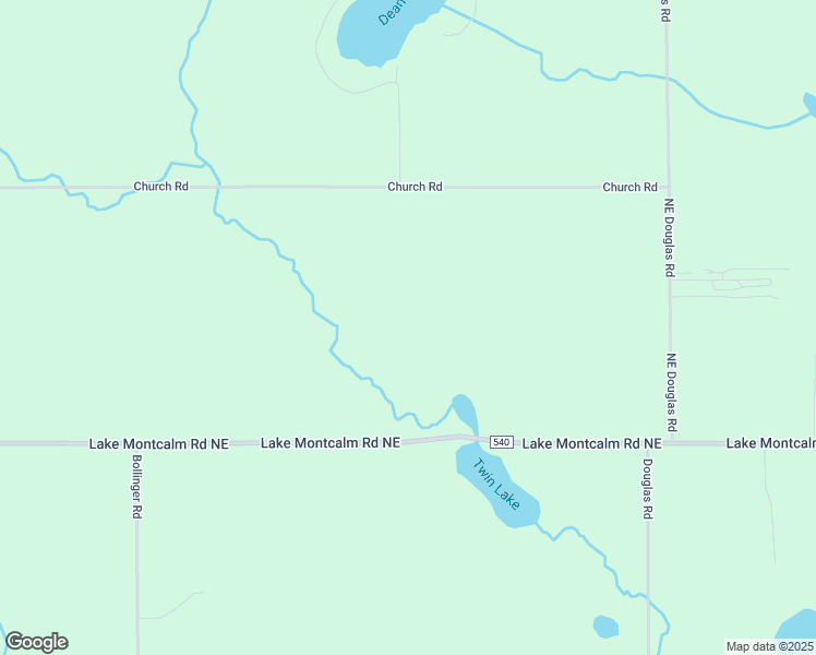 map of restaurants, bars, coffee shops, grocery stores, and more near 10496 Church Road in Riverdale