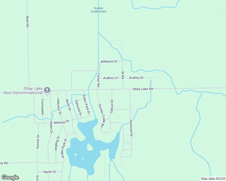 map of restaurants, bars, coffee shops, grocery stores, and more near 4592 Shay Lake Road in Silverwood