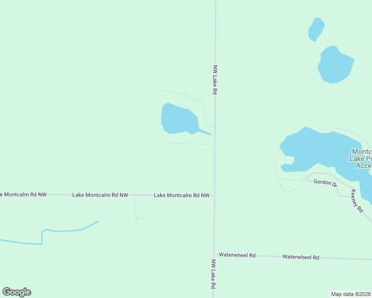map of restaurants, bars, coffee shops, grocery stores, and more near 6101 James Drive in Six Lakes