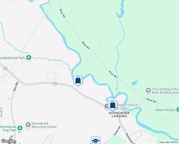 map of restaurants, bars, coffee shops, grocery stores, and more near 10 Windward Lane in Arundel