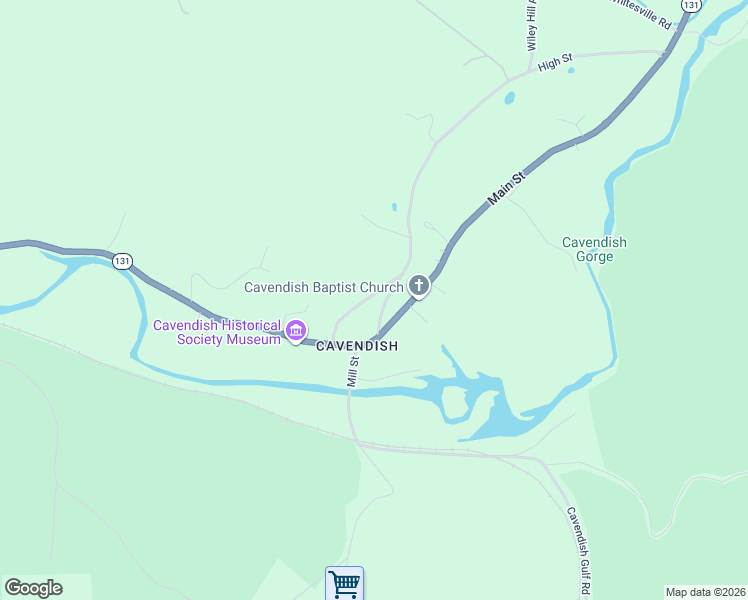 map of restaurants, bars, coffee shops, grocery stores, and more near 37 High Street in Cavendish