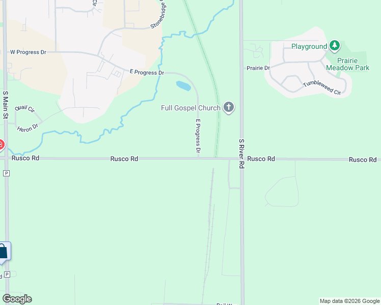 map of restaurants, bars, coffee shops, grocery stores, and more near 3018 East Progress Drive in West Bend