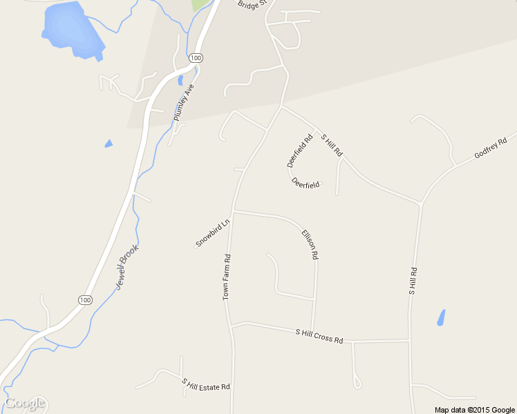 map of restaurants, bars, coffee shops, grocery stores, and more near 47 Ellison Road in Windsor County