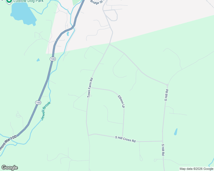 map of restaurants, bars, coffee shops, grocery stores, and more near 47 Ellison Road in Windsor County