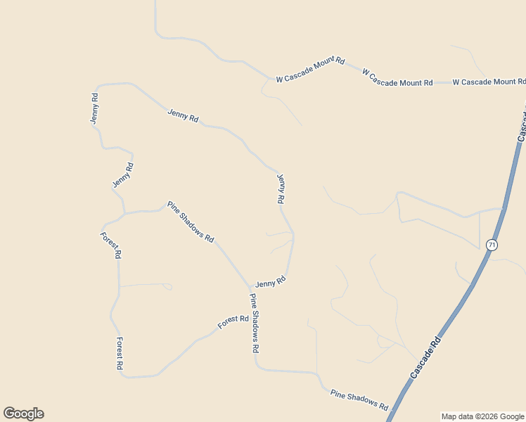 map of restaurants, bars, coffee shops, grocery stores, and more near 27877 Jenny Road in Hot Springs