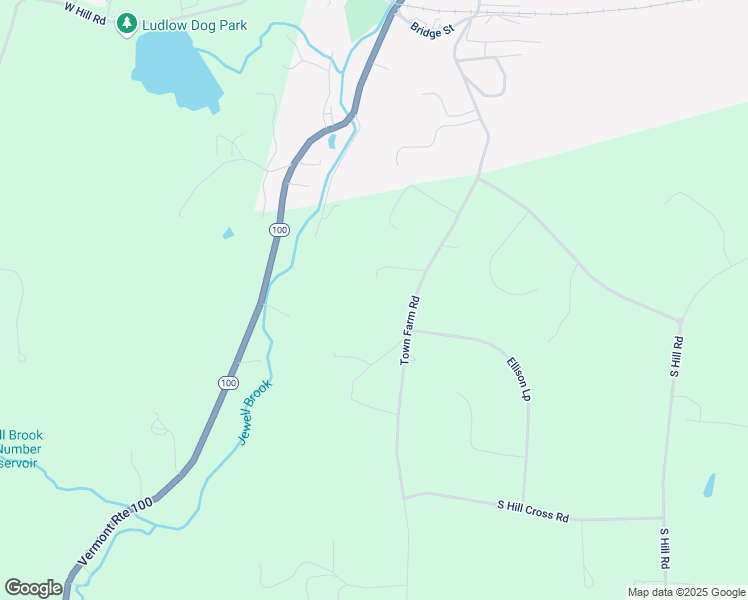 map of restaurants, bars, coffee shops, grocery stores, and more near 280 Ellison Loop in Windsor County