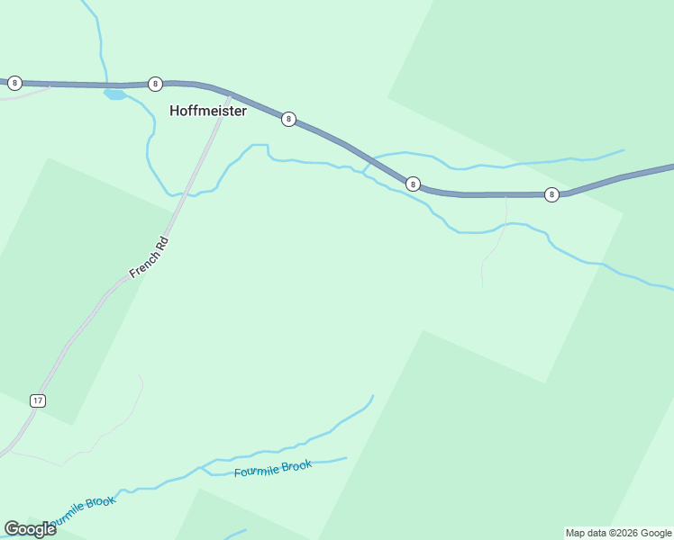 map of restaurants, bars, coffee shops, grocery stores, and more near 774 New York 8 in Hoffmeister