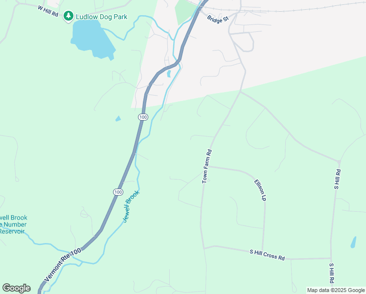 map of restaurants, bars, coffee shops, grocery stores, and more near 280 Ellison Loop in Windsor County