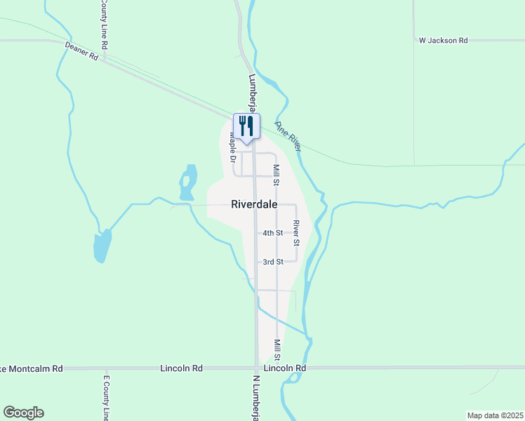 11465 5th Street, Riverdale MI Walk Score