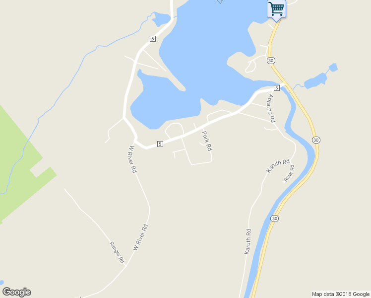 map of restaurants, bars, coffee shops, grocery stores, and more near Park Road in Wells