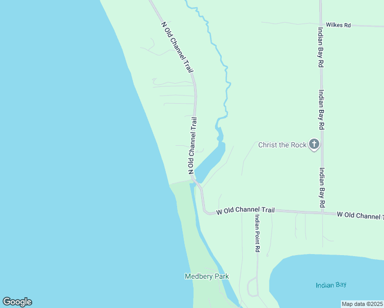 map of restaurants, bars, coffee shops, grocery stores, and more near 7007 North Old Channel Trail in Montague