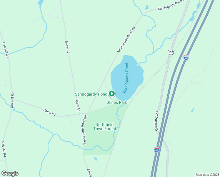 map of restaurants, bars, coffee shops, grocery stores, and more near 1 Glines Park Road in Northfield