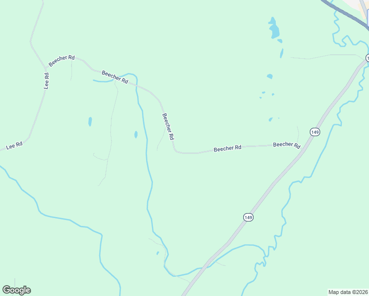 map of restaurants, bars, coffee shops, grocery stores, and more near 155 Beecher Road in Granville