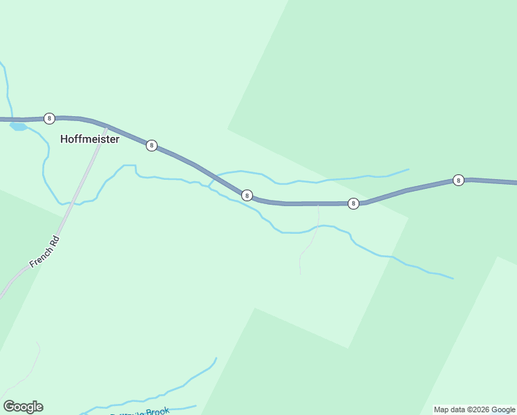 map of restaurants, bars, coffee shops, grocery stores, and more near 767 New York 8 in Hoffmeister