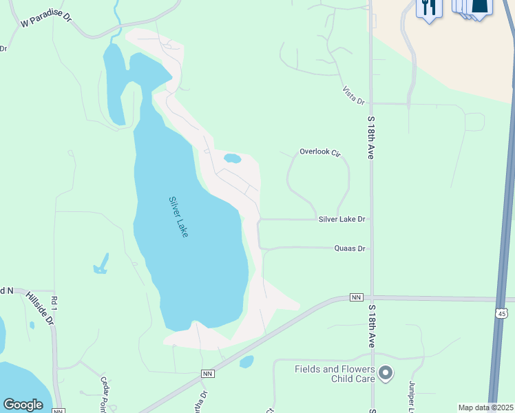 Silver Lake Drive, West Bend WI Walk Score