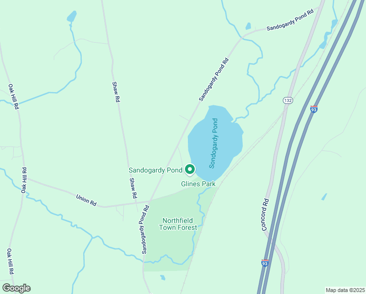 map of restaurants, bars, coffee shops, grocery stores, and more near 1 Glines Park Road in Northfield