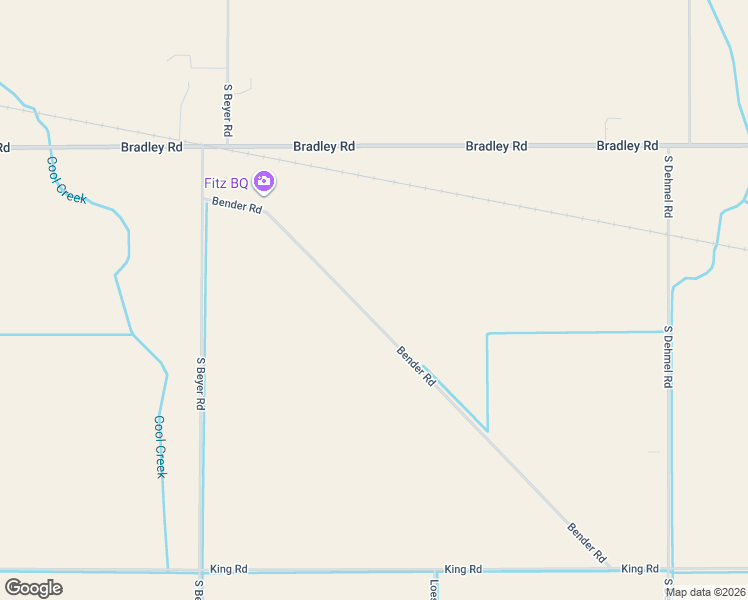 map of restaurants, bars, coffee shops, grocery stores, and more near 9433 Bender Road in Frankenmuth