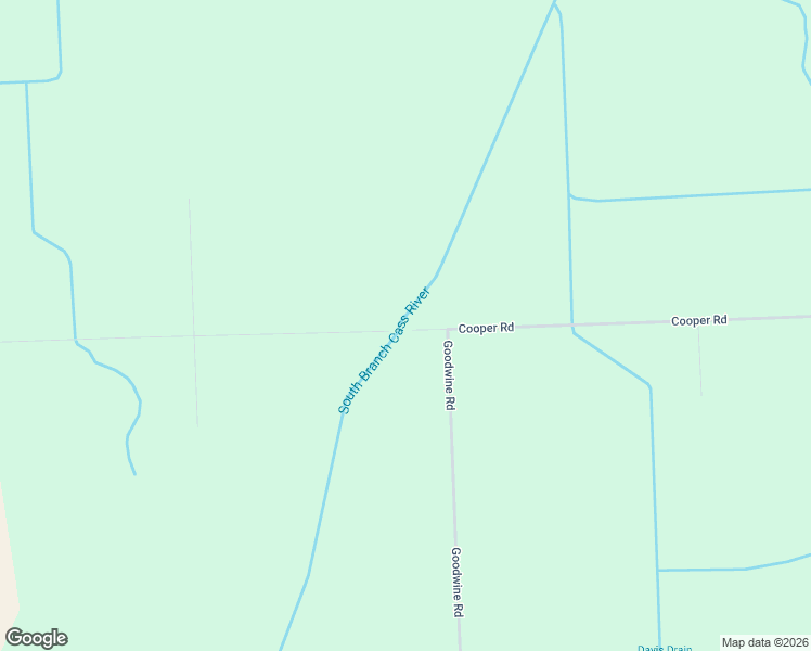 map of restaurants, bars, coffee shops, grocery stores, and more near 3450 Cooper Road in Marlette