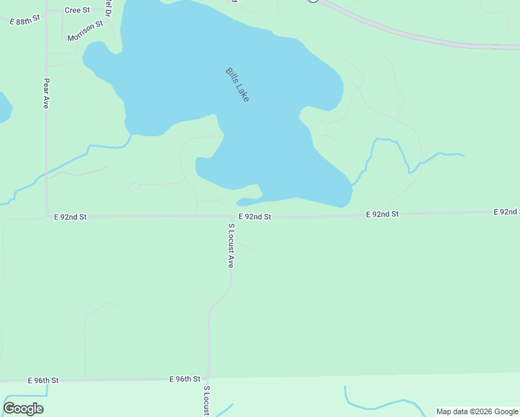 map of restaurants, bars, coffee shops, grocery stores, and more near 5725 East 92nd Street in Newaygo